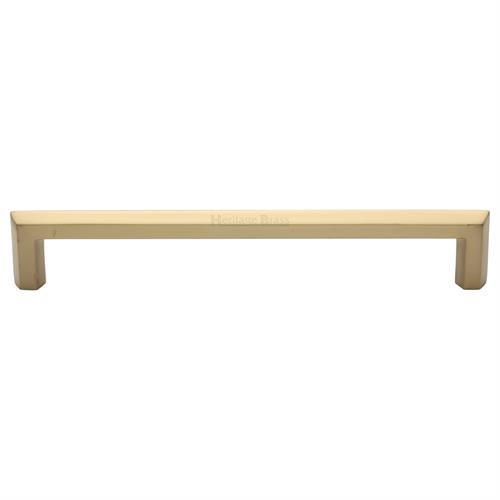 M Marcus Heritage Brass Hex Profile Design Cabinet Pull 254mm Centre to Centre